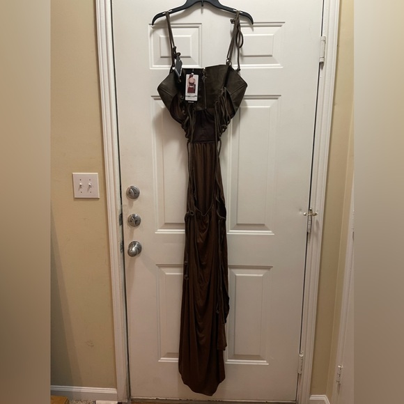 Dolls Kill Darker Wavs Fader Underbust Maxi Dress. Size M. NWT - Picture 6 of 7